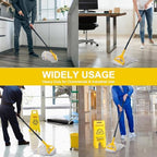 Commercial Mop with 3 Large Replacement Heads,Heavy Duty Industrial Mops - Image 2