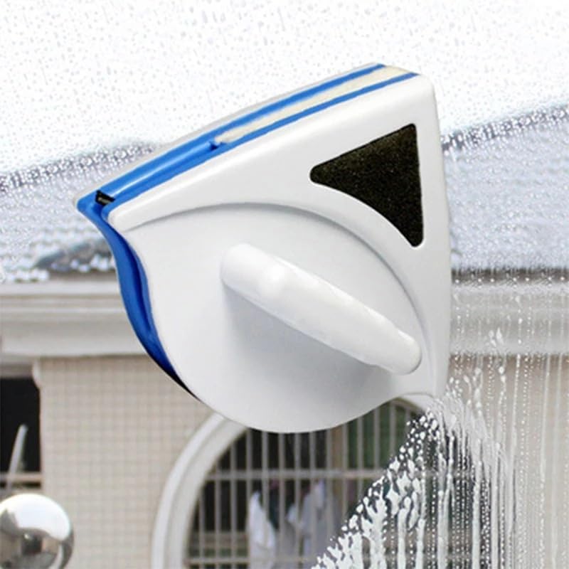 UgyDuky Magnetic Window Cleaner Double Side Glass Wiper Adjustable Magnetic Glider Washing Brush Tools Glass Washing Cleaning Tool Brush 3-8mm Thickness Suit Glazed Windows - Image 2