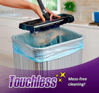 Swivel Sweeper Max - Cordless Electric Floor and Carpet Sweeper with Rotating Brush for Efficient Cleaning, Quad Brush Technology- Purple - Image 4