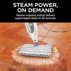 Shark Professional Steam Pocket Mop with 2 Double-sided Pads, White, S3601 - Image 2
