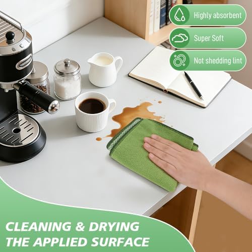 SINLAND Dish Cloth for Washing Dishes Kitchen Washcloth Cleaning Cloth - Image 4