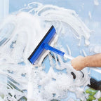 Window Cleaner Tool for Home with 20''-30'' Extension Pole, Squeegee for Car Windshield Cleaning, Glass Washer for Shower Doors, Mirror - Image 6