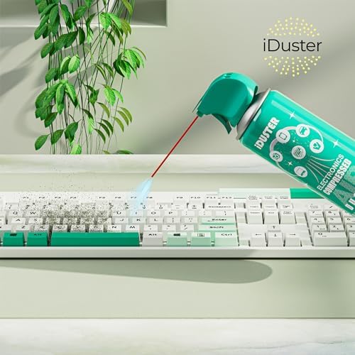 Keyboard Cleaner Air Spray for Computers - 10oz Air Can Duster for Electronics, 3PCS - Image 2