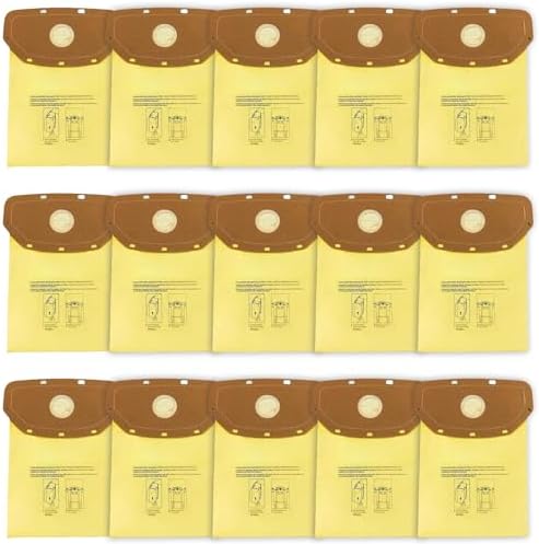 15 Pack AH10232 Type CB1 Vacuum Bags for Hoover Backpack Vacuum by ANBOO