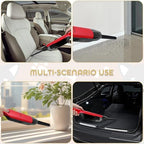 Handheld Vacuum Cordless,15KPA Vacuum with Storage Dock,Red - Image 5