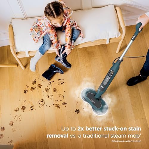 Shark Steam & Scrub Hard Floor Steam Mop, Teal, S8002BRN - Image 5