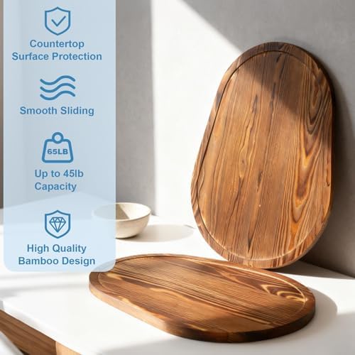 GuanQiao Food-Grade Wood Slider For KitchenAid 5-8 Qt Bowl Lift Mixer - Image 7