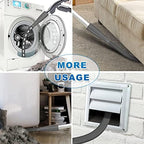 Sealegend 2PCS Dryer Vent Cleaner Kit Dryer Lint Vacuum Attachment - Image 2