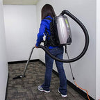 Atrix Ergo Pro Backpack Vacuum Cleaner, 8-Quart HEPA Filtration, 1400W Motor, 106 CFM Suction, Lightweight & Quiet 72 dB, Includes Hose, Wand, Carpet/Hard Floor/Upholstery/Crevice Tools - Image 2