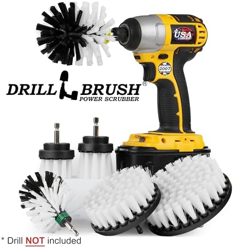 Drill Brush Ultimate Car Wash Kit - Wheel Brush - Car Carpet - Spin Brush - Image 4