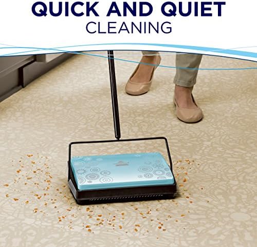 BISSELL Refresh Manual Sweeper - Pirouette, 2199,Blue - Image 2