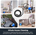 Eureka Bagged Canister Vacuum Cleaner, 3670H w/ 2bags, 3670h-blue - Image 4