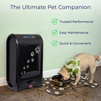 EyeVac Pet Touchless Vacuum Automatic Dustpan - Ultra Fast & Powerful - Great for Sweeping Cat Dog Pet Hair Food Dirt Kitchen, Corded Canister Vacuum, Bagless, Automatic Sensors, 1400 Watt (Black) - Image 3