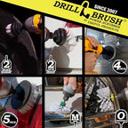 Drill Brush Ultimate Car Wash Kit - Wheel Brush - Car Carpet - Spin Brush - Image 2