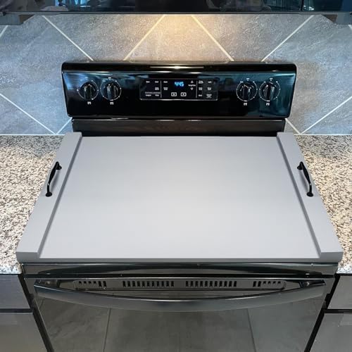 GASHELL Noodle Board Stove Cover with Handles for Electric, Gas Stove Top - Image 3
