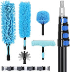 30ft High Reach Duster Kits for Cleaning (with 5-12ft Extension Pole) by FAHKNS