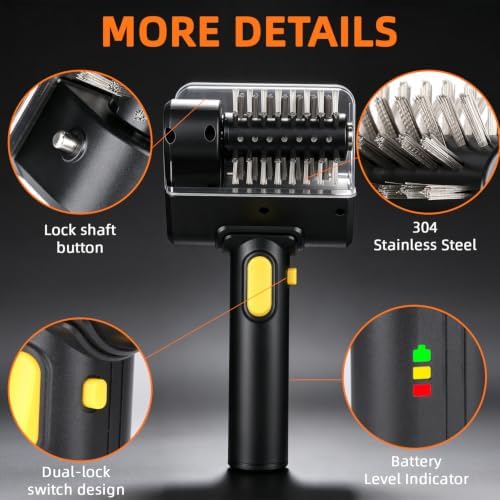 Electric Grill Brush,Cordless Rechargeable BBQ Cleaner - Image 6