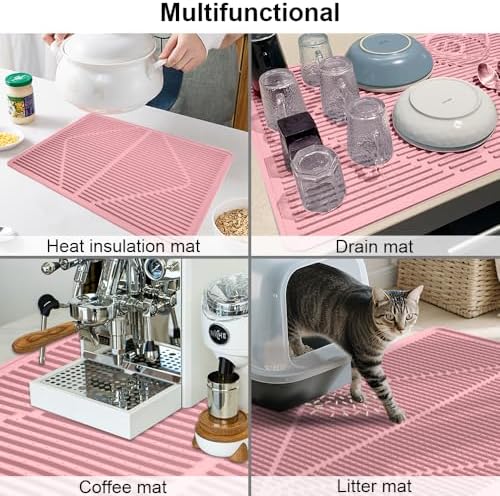 KindGa Stove Cover - Stove Top Covers for Electric Stove 28 x 20 Inch Pink - Image 7