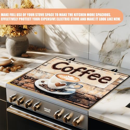 28"x20" Anti-Slip Electric Stove Top Cover - Image 5
