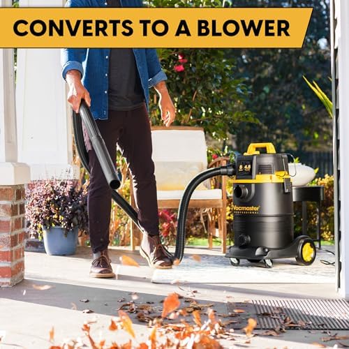 Vacmaster Professional VDK811PW 0201 8 Gal Wet/Dry Vac Self-Cleaning Filter - Image 5
