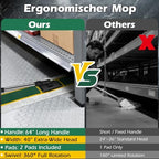 40" Commercial Dust Mop for Floor Cleaning, Heavy Duty Industrial Mop - Image 3