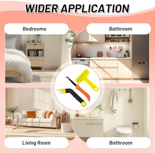 18pcs Grout Removal Tool with Upgraded Handle Removal Tool with Cleaning Brush Effortless Tile Grout Cleaner for Bathroom, Shower, Floor Repair - Image 7