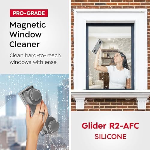 Tyroler Glider R-2 AFC Magnetic Window Cleaner Tool Fits Windows 0.1"-1.2" - Image 2