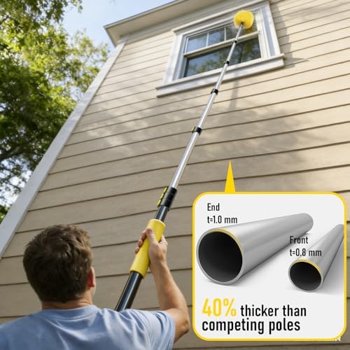 36 Foot High Ceiling Duster Kits with 4.6-30ft Heavy Duty Extension Pole - Image 4