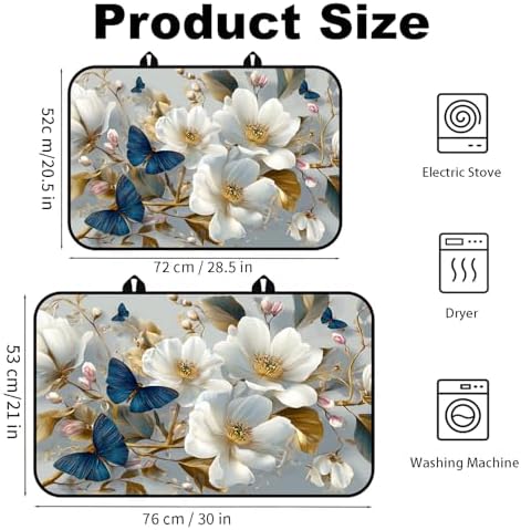 Stove Top Cover,28.5"L x 20.37"W,Heat Resistant Cooktop Protector Mat - Image 3