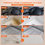 Handheld Steam Cleaner for Home, 9-Level Steam Control, Black - Image 5