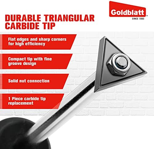 Goldblatt Grout Removal Tool with Replacement Carbide Tip & Goldblatt Cordless Electric Spin Scrubber - Image 4