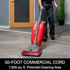 Sanitaire TRADITION Upright Commercial Bagged Vacuum, SC684G Red - Image 6