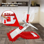 Microfiber Mop for Floor Cleaning, Flat Dust Mop for Home and Kitchen - Image 4