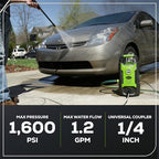 Greenworks 1600 PSI (1.2 GPM) Electric Pressure Washer - Image 4