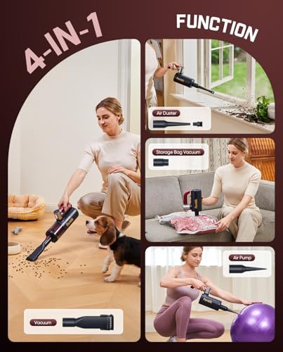 Fanttik Cruise V11 APEX Handheld Vacuum Cordless, 4-in-1 Vacuum Cleaner for Pet, AxLoop 180° Rotatable Handle, LED Touch Screen, 3 Suction Modes for Home Corners, Couches, Crevices - Image 2