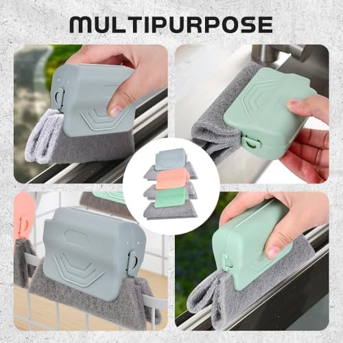 Magic Window Track Cleaner, 2026 New Window Groove Cleaning Brush Tools Set - Image 4