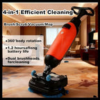 Multi-Functional Floor Buffer Polisher Machine, Commercial Floor Washer Dual Brush, 13000 Sqft/H, with 18" Cleaning Width, Efficient Cleaning for Home and Commercial Spaces - Image 3