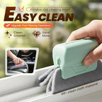 Magic Window Track Cleaner, 2026 New Handheld Window Groove Cleaning Brush Tool Set, Cleaner Brushes for Window lides Gaps Tile Lines Shutter Slats Car Vents & Narrow Gaps (3, Gray) - Image 2