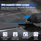 Car Window Tint Squeegee with Magnetic Rubber Blade – Heavy-Duty Tinting Application Tools for Car Vinyl Wrap, Window Film Installation&Glass Cleaning – Universal Water Removal Scraper (2PCS) - Image 3