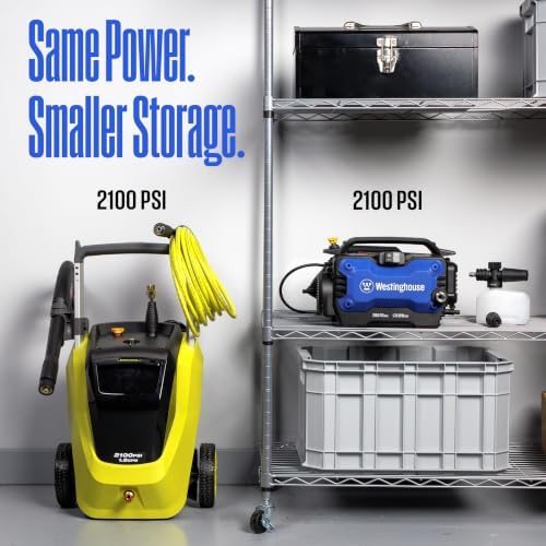 Westinghouse ePX3100s Electric Pressure Washer, 2100 Max PSI 1.76 Max GPM with Foam Cannon and Turbo Nozzle, for Cars/Fences/Driveways/Home/Patios - Image 5