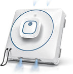 Window Cleaner Robot with 4 Cleaning Modes, 8000Pa Suction Remote Control by BINMIT
