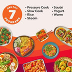 Instant Pot Rio Mini 4 Qt 7-in-1 Electric Pressure Cooker, Sea Salt - Image 4