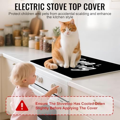 NYZE Stove Top Covers for Electric Stove for Kitchen (Home Cooking) - Image 4