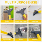 KeFanta Scraper Tool, 4" Wide Heavy Duty Floor Scraper, 45.7" Long Handle - Image 5