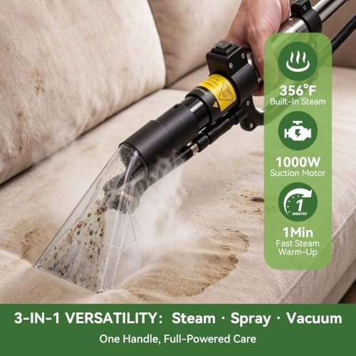 GR10 Commercial Carpet Cleaner Machine With Steam, 356°F - Image 4