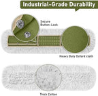 36" Commercial Dust Mop Pads Refills: Reusable Mop Head Replacement - Image 3