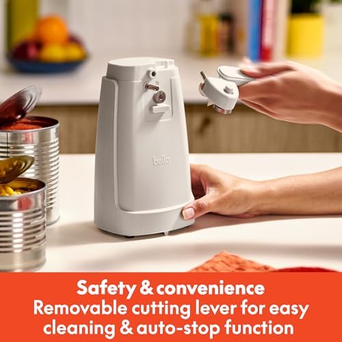 Electric Can Opener, Automatic One-Touch, Oatmilk - Image 6