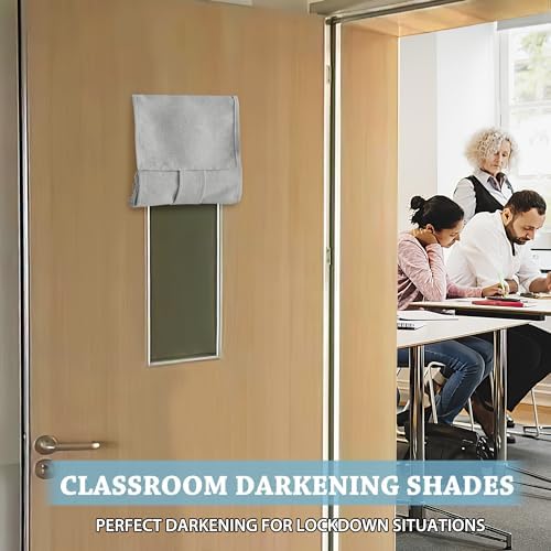 RYB HOME Classroom Door Window Cover, Privacy Sunlight Shades for Office - Image 2
