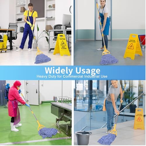 Commercial Mop with Extra Head Replace,63" Heavy Duty Industrial Mop - Image 6