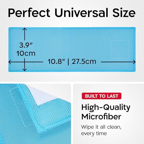 Tyroler Pack of 6 Microfiber Cloths for Glider Magnetic Window Cleaner - Image 4